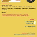 Sesión I_ Seminario Internacional Leibniz (2 octubre)