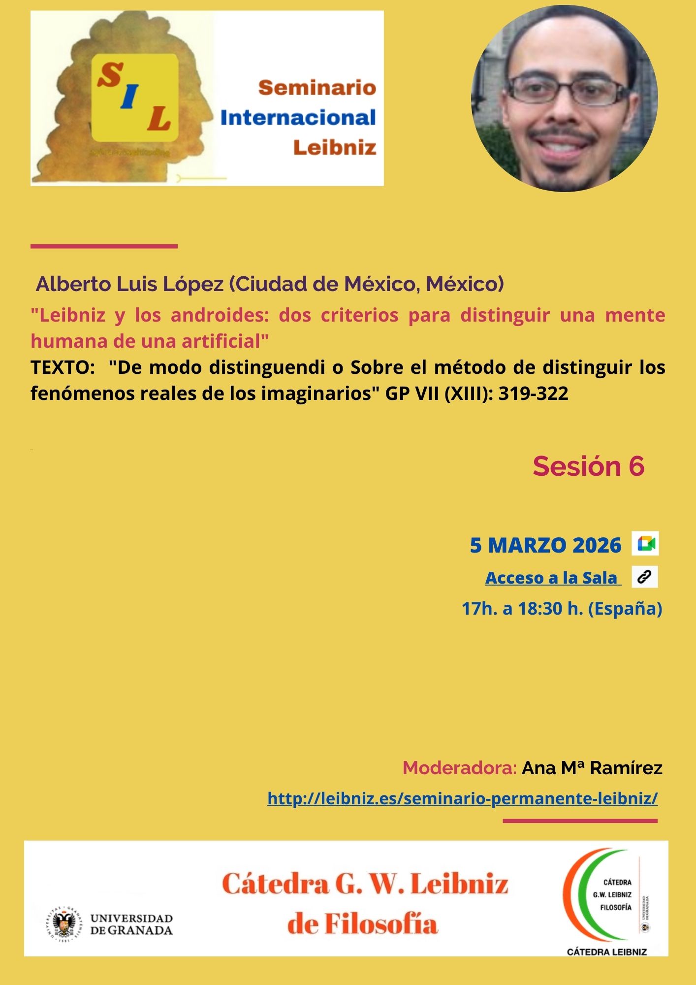 Seminario Internacional Leibniz (5 marzo 2026)