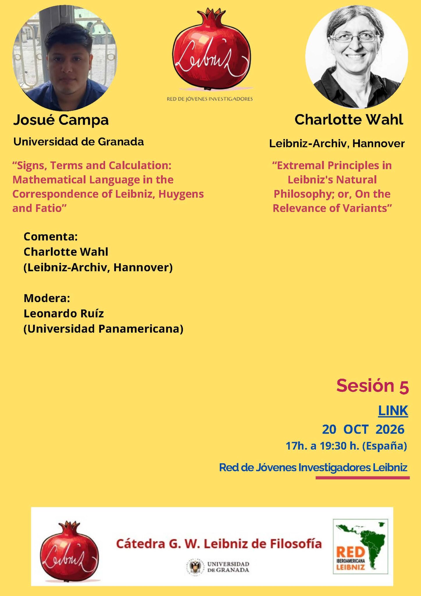 Sesión I Jóvenes Investigadores Leibniz_ 20 octubre